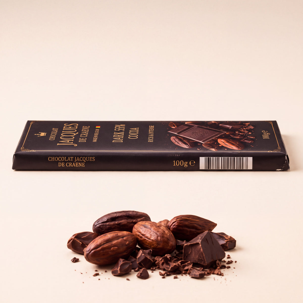 Dark Chocolate 55% Cocoa – 100g