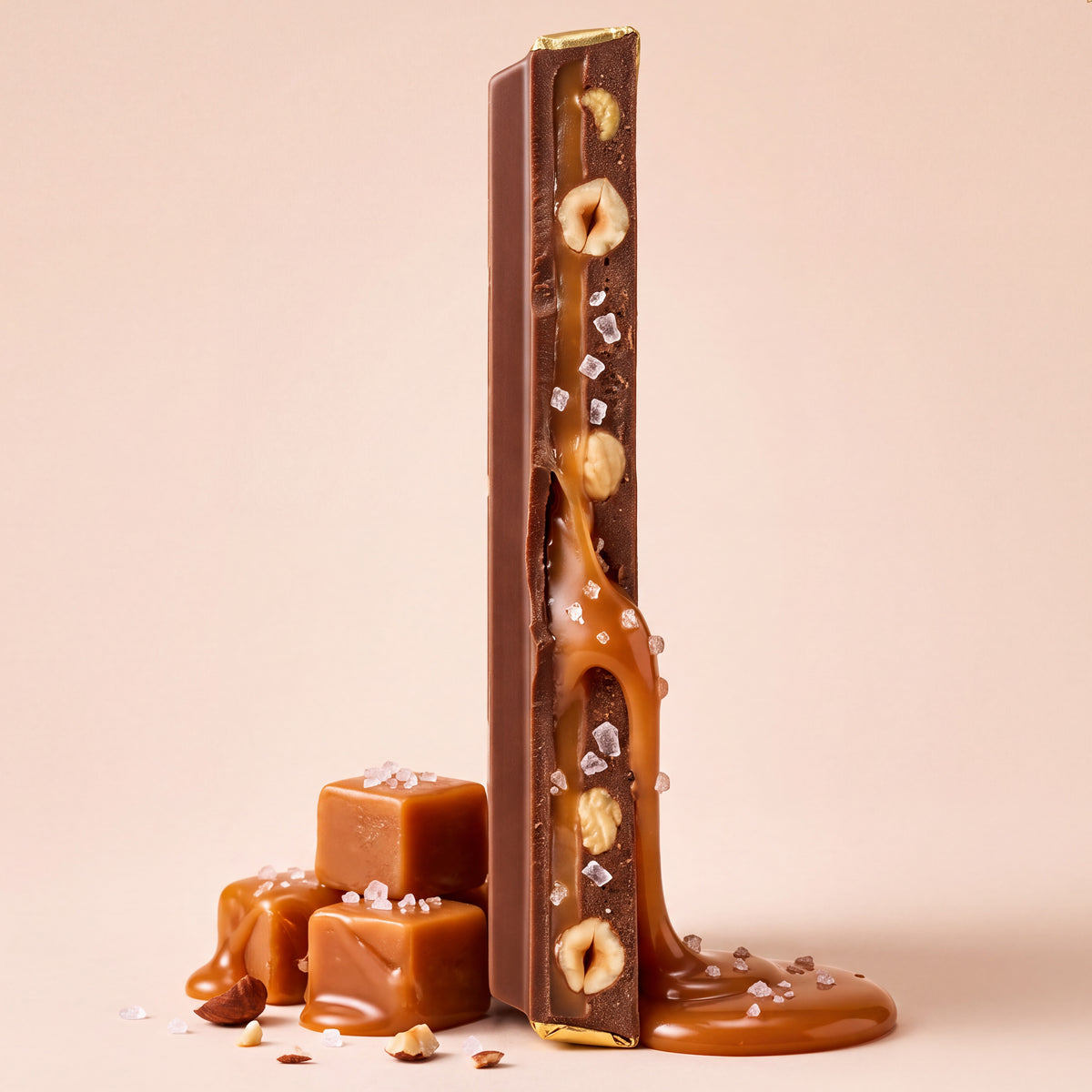 Sea Salt Caramel Milk Chocolate – 100g