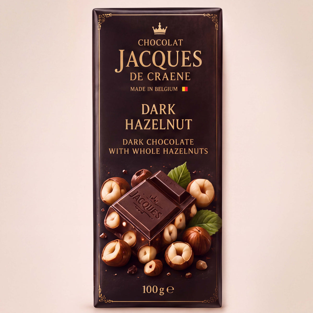 Dark Hazelnut Chocolate – 100g