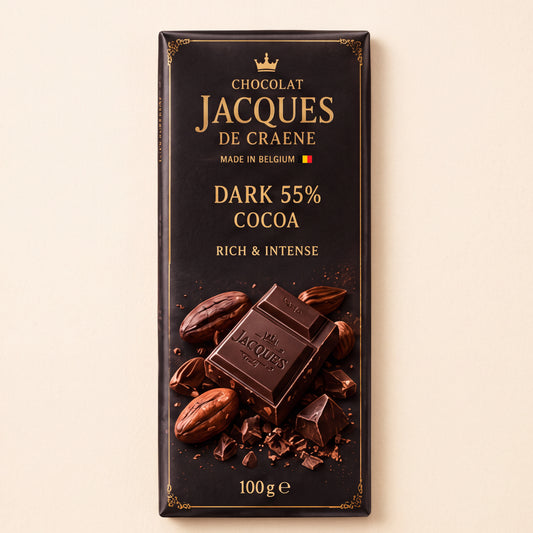 Dark Chocolate 55% Cocoa – 100g